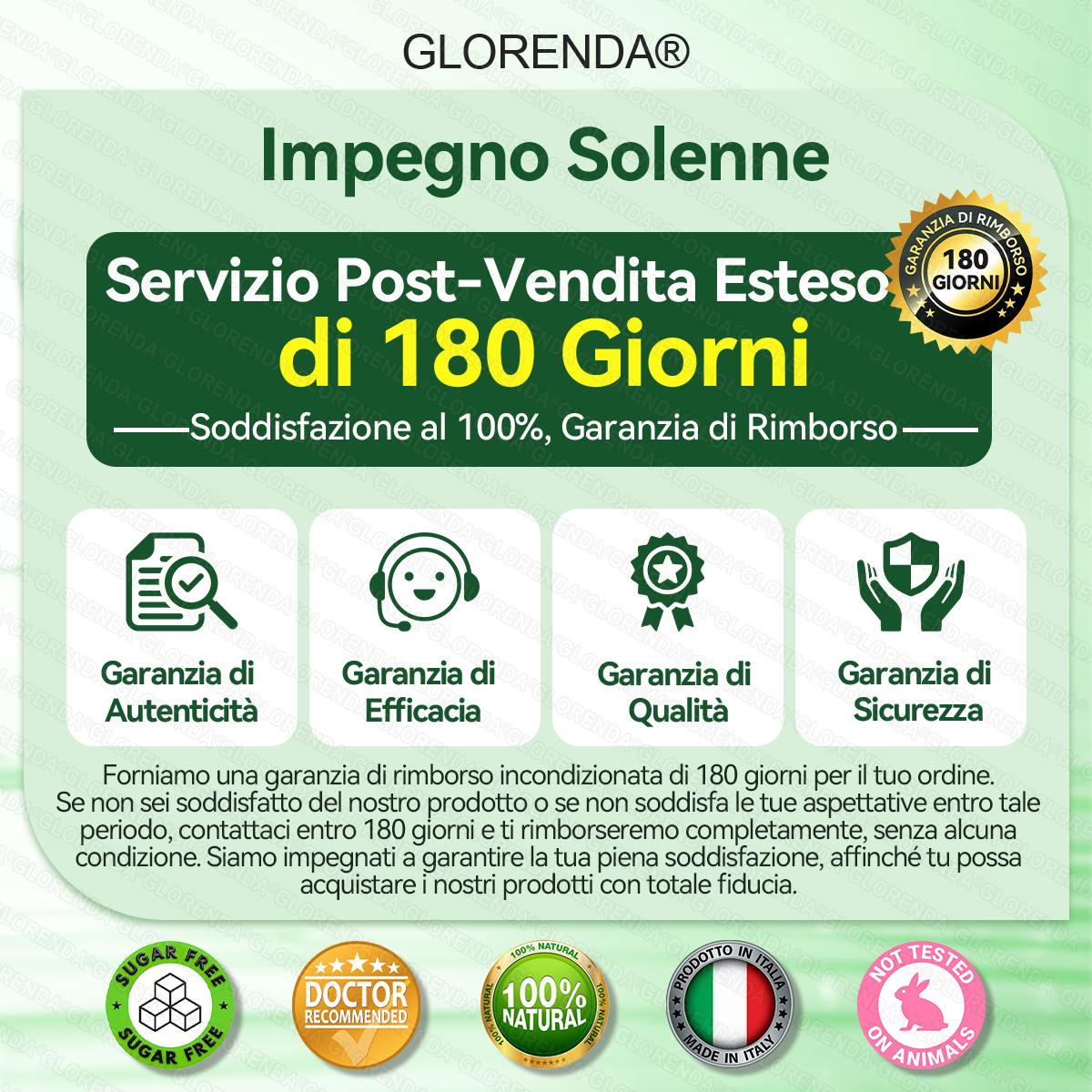 𝐒𝐭𝐨𝐫𝐞 𝐔𝐟𝐟𝐢𝐜𝐢𝐚𝐥𝐞 | 🔥 Più di 10 scatole! Sconto del 30%! Il patch GLORENDA® Moringa · Berberina × NAD+ 10-in-1, testato e sicuro, supporta il peso, la glicemia, la digestione e l'energia con 4-6 patch per risultati duraturi!